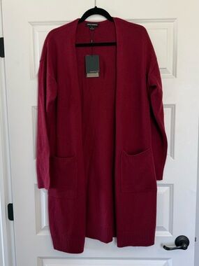 NWT State Cashmere Long Sweater